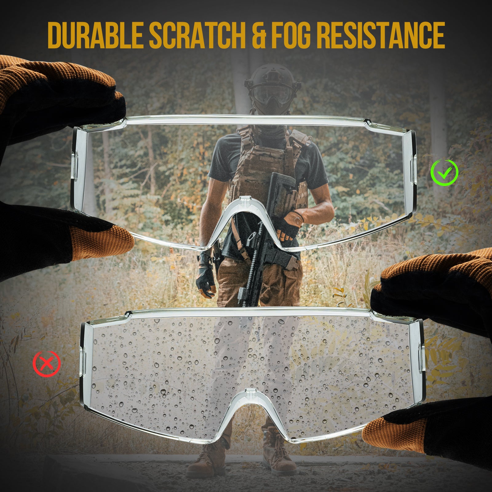 Shooting Safety Goggles 11 | Anti-Fog & Sunglasses